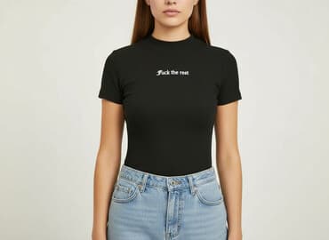 sinsay t shirty basic: Sinsay, T-shirt damski, rozmiar S — 1