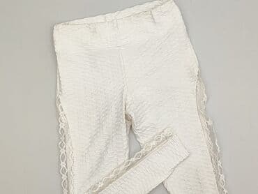 białe rajstopy 164: Legginsy Eleganckie damskie, rozmiar S — 1