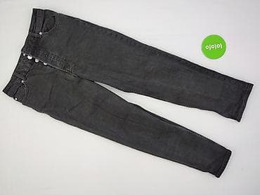 destroyed denim: H&M, Jeansy damskie, rozmiar S — 2