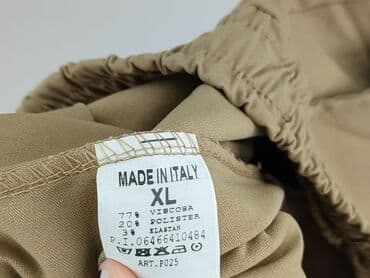 spodnie plus size wysoki stan: Spodnie 3/4 dla mężczyzn, rozmiar XL — 4