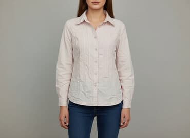 koszula satynowa rozowa: Vanquish, Koszula damska, rozmiar M — 7