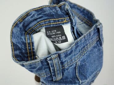 jeansy cargo stradivarius: 3/4 length trousers for men, size L — 4