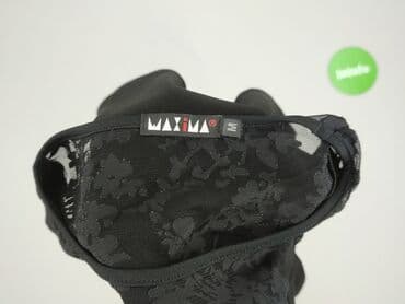 czarne t shirty damskie w serek: T-shirt damski, rozmiar M — 4