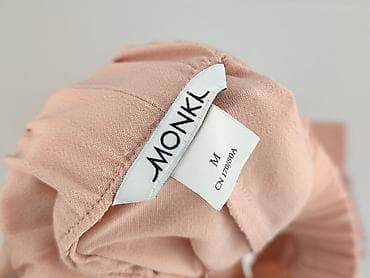 bomber spodnie: Monki, Spodnie materiałowe damskie, rozmiar M — 4