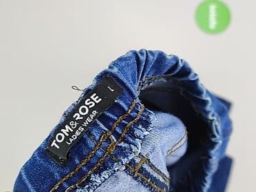 ragged jeans: Jeansy damskie, rozmiar L — 4