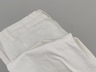 biale szerokie jeansy: Sinsay, Jeansy damskie, rozmiar S — 6