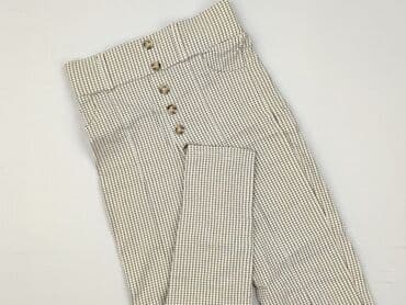 Cropp, Material trousers for women, size S (EU 36)