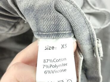 legginsy z wysokim stanem modelujące: Jeansy damskie, XS — 4