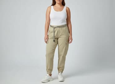 h m cargo damskie: H&M Divided, Spodnie cargo damskie, rozmiar XL — 6