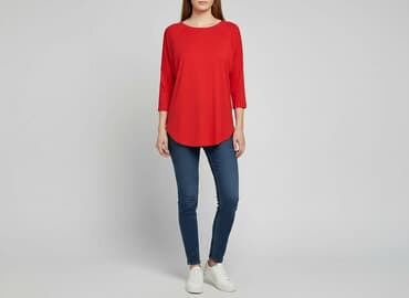 reserved czerwona bluzki: Wybierz, Bluzka damska, rozmiar M — 6