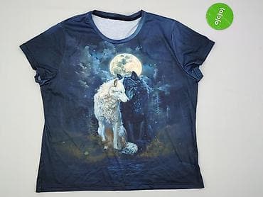wolf t shirty: T-shirt damski, rozmiar 2XL — 2