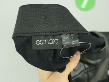 legginsy eko skóra push up: Esmara, Legginsy Ze skóry ekologicznej damskie, rozmiar XL — 4