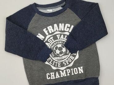 skarpety wzorowane z abs: Sweatshirt, 4-5 years, 104-110 cm, condition - Very good — 1