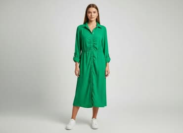 sukienka butelkowa zieleń sinsay: Sinsay, Sukienka damska, rozmiar L — 1