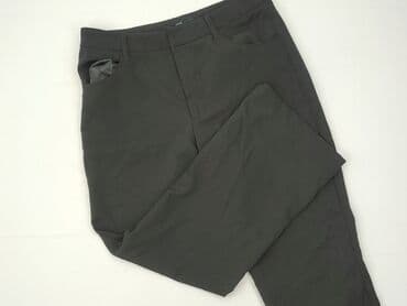 legginsy damskie plus size: Sinsay, Material trousers for women, size L (EU 40) — 1