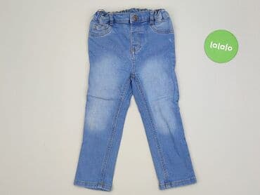 kamizelka softshell: Spodnie jeansowe, So cute, 2-3 lat, 98, stan - Bardzo dobry — 2