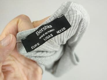 jakie buty do srebrnej sukienki: Bershka, Сукня жіноча, розмір S — 4