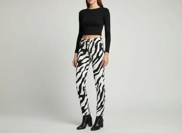 jeansowe kozaki zara: Boohoo, Jeansy damskie, rozmiar XS — 7