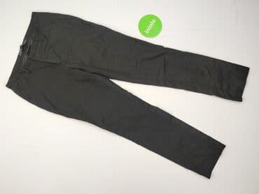 zara woskowane spodnie: Zara, Material trousers for women, size S (EU 36) — 2