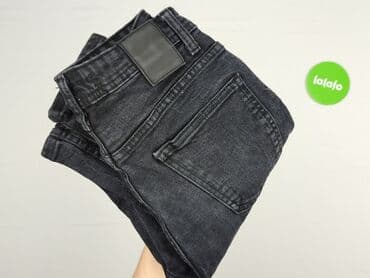 zara spodnie czarne z wysokim stanem: Zara, Jeansy damskie, rozmiar M — 5