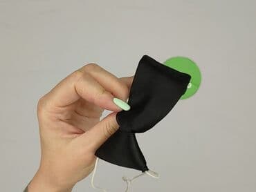 dodatki do zielonej sukienki: Tie, color - Black, condition - Very good — 5