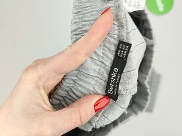 woskowane legginsy z wysokim stanem zara: Bershka, Лосини Елегантні жіночі, розмір XS — 4