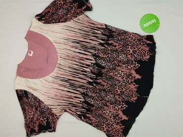 bluzka panterka plus size: Tunika damska, XL — 2