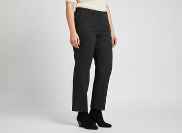 długie spodnie damskie dla wysokich: XLNT, Spodnie materiałowe damskie, rozmiar 3XL — 7