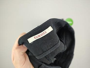 pull on trousers h: CAMAIEU, Spodnie materiałowe damskie, rozmiar L — 4
