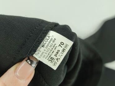 kozaki na koturnie ccc czarne: Spodnie materiałowe damskie, M — 4