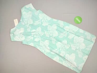 mohito sukienka niebieska w kwiaty: Sukienka damska, rozmiar 3XL — 3