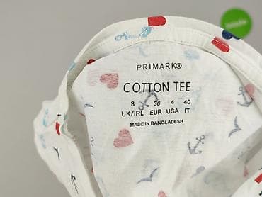 bluza w paski: Primark, T-shirt damski, rozmiar S — 4