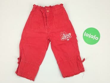 pomaranczowe spodnie dresowe: Denim pants, 3-6 months, condition - Very good — 2