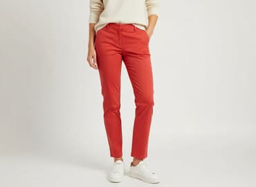 hm spodnie zimowe: H&M, Spodnie materiałowe damskie, rozmiar L — 6