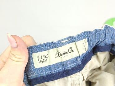 guess sukienki letnie: Spodnie materiałowe, DenimCo, 5-6 lat, 110/116, stan - Bardzo dobry — 4