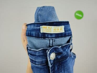 dżinsy z koronką: Miss RJ, Jeansy damskie, rozmiar L — 4