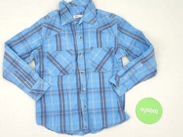 podkoszulka vans: Shirt 8 years, condition - Perfect, pattern - Cell, color - Blue — 2
