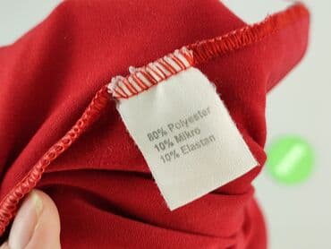 czerwona bluzki wieczorowe: Bluzka damska, rozmiar S — 7