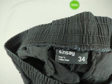 basic oversize t shirt: Sinsay, Чіноси для чоловіків, розмір L — 4