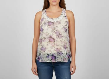 bluzy damskie duże rozmiary: River Island, T-shirt damski, rozmiar XL — 6