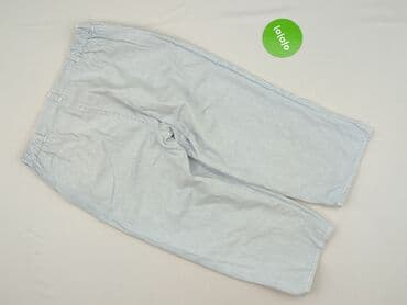 piżama w paski: Spodnie materiałowe damskie, XL — 3