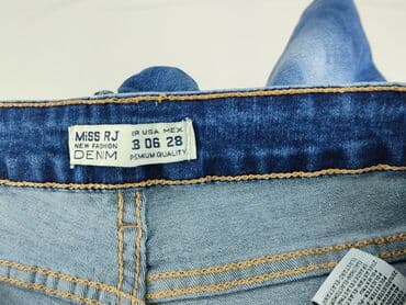 balanciaga klapki: Denim, Jeansy damskie, rozmiar M — 4