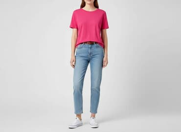 t shirt billie eilish h m: H&M Divided, Women`s T-shirt, size M — 6