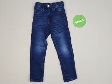 sukienka z krótkim rękawem reserved: Spodnie jeansowe, Sinsay, 3-4 lat, 98/104, stan - Idealny — 2