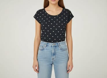 t shirty czarne damskie: T-shirt damski, rozmiar S — 5