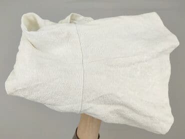 bluzka z baskinką biała: Women's blouse, size L — 7