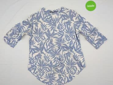 damska bluzka zapinana z tyłu krzyżówka: Peacocks, Bluzka damska, rozmiar M — 2