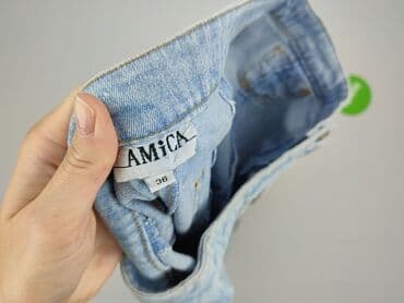 spódniczka dżinsowe z wysokim stanem: Spódnica damska, rozmiar S — 4