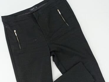 jeansy damskie podarte: Reserved, Material trousers for women, size XL (EU 42) — 1