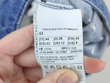 benetton jeansy damskie: Benetton, Jeansy damskie, rozmiar 2XL — 5